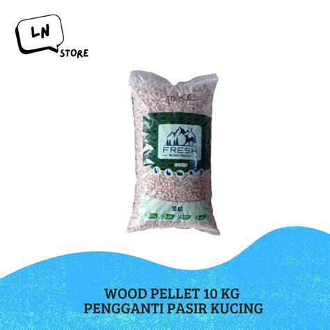 Jual Wood Pellet Kg Pelet Kayu Alas Kandang Pengganti Pasir