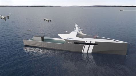 Rolls Royce Autonomous Patrol Ship Concept Wordlesstech