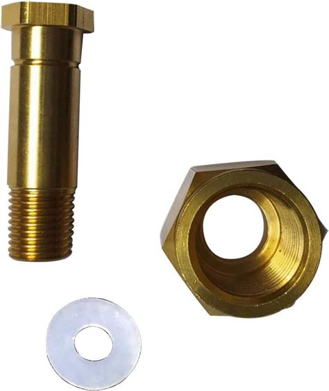 Co2 Tank Cga 320 Nut Regulator Carbon Dioxide Bottle Threaded Receiving Washer And