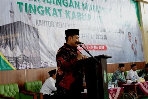 Kemenag Batang Gelar Bimbingan Manasik Haji Di Gedung Guru Pgri