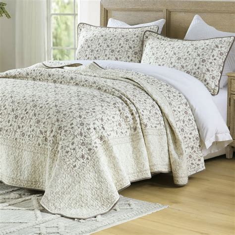 Pangushan 100 Cotton Quilt King Size King Quilt Bedding Set Quilted