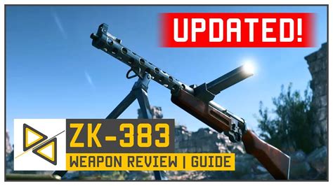 [bf5] Zk 383 New And Improved Bfv Smg Most Versatile Smg In The Game [weapon Review Guide