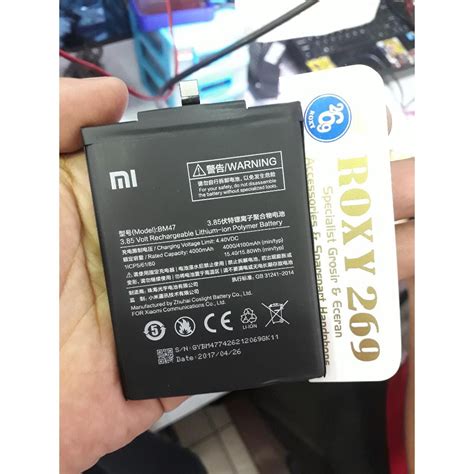 Jual Batre Baterai Hp Xiaomi Bm Ori Tipe Handphone Redmi X Redmi