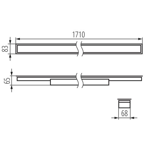 Linear Led Luminaire Al Lh Nw Mat W Pt Kanlux