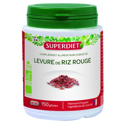 Granions levure de riz rouge 150MG 30 gélules Pharmacie en