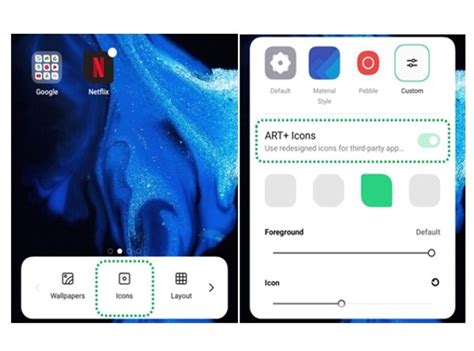 How to Change Icon Style & Size in OPPO Mobile - Hamariweb