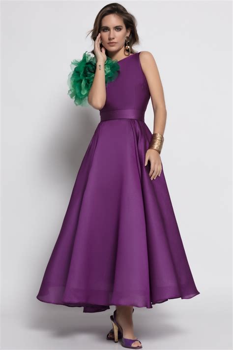 Vestido Vuelo Morado