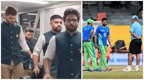 Watch: Babar Azam and Co. touch down Hyderabad as Pakistan team arrives ...