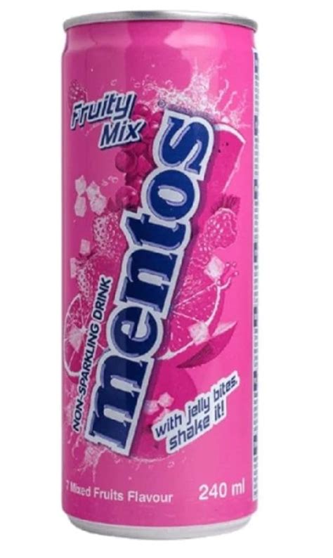 Buy Mentos Soda Boosting Fizzy Drinks Natural Vegan Keto Sparkling Soft Drink With Real