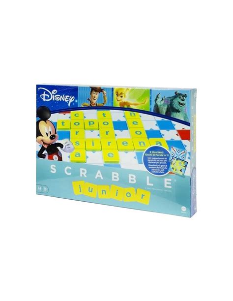 Disney Scrabble Junior Italiano Futurartb B Ingrosso Giochi E Gio