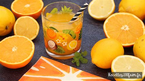 Recette De Jus Pressé Orange And Citron Recettes100faim