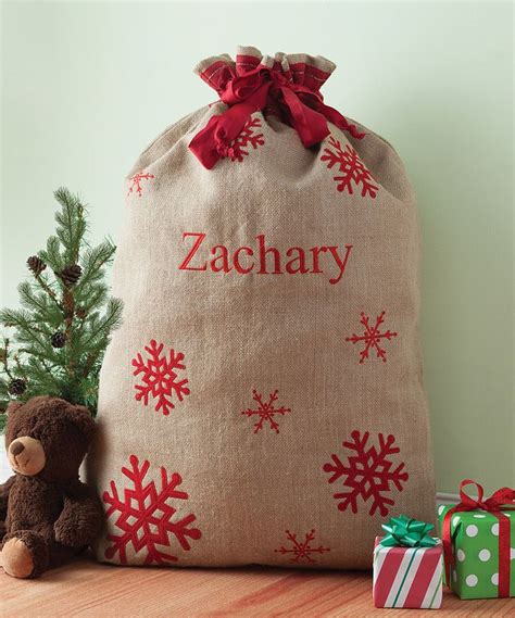 Look At This Personalized Burlap Santa Sack On Zulily Today Burlap