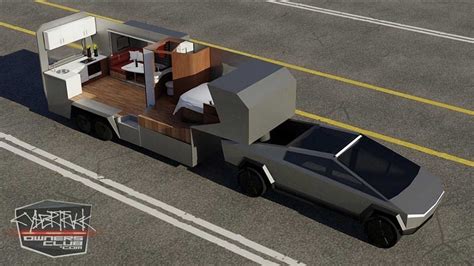 This Tesla Cybertruck Custom RV Is The Tiny Home Of Our Dreams