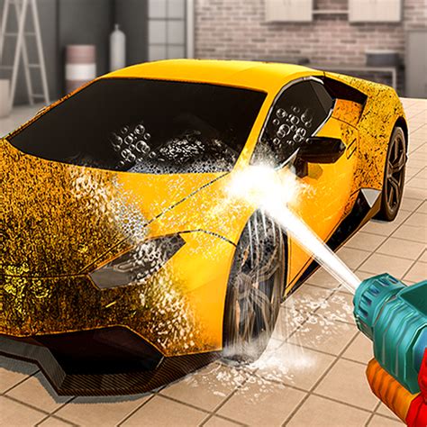 Power Washing Simulator Pressure Car Wash Games Asmr Washing Car