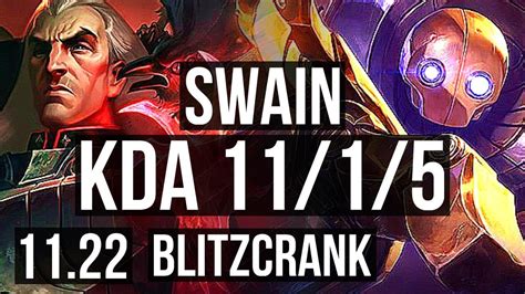 Swain Yasuo Vs Blitzcrank Jhin Sup Legendary Kr