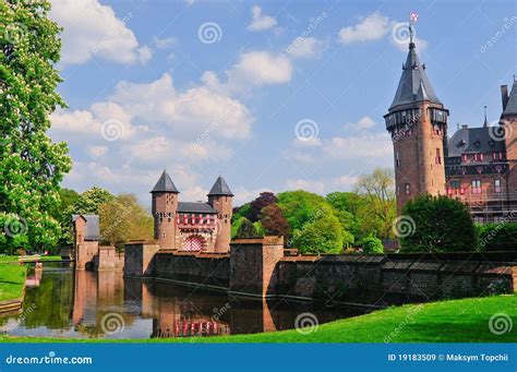 Medieval Castle De Haar Netherlands Editorial Stock Image Image Of