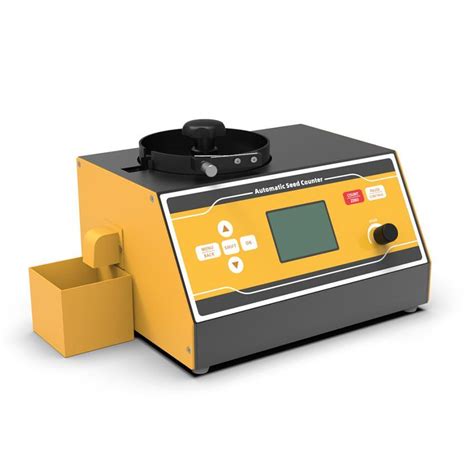 Microcomputer Automatic Seed Counter Instrument For Various Shapes