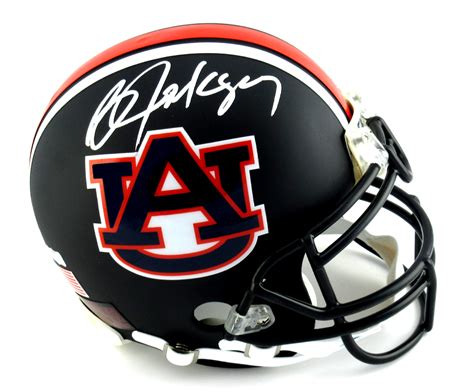 Bo Jackson Signed Auburn Tigers Black Authentic Custom Matte Helmet