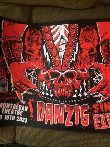 Danzig Poster 2023/Elvis/Misfits/Samhain/Doyle/Slayer/Metallica ...