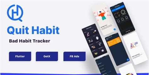 Quit Habit Bad Habit Tracker Flutter With Facebook Ads Code Market