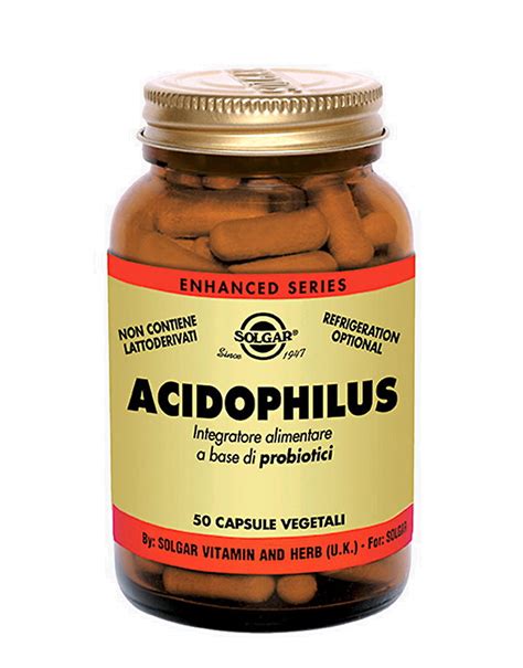 Acidophilus by SOLGAR (50 vegetarian capsules)