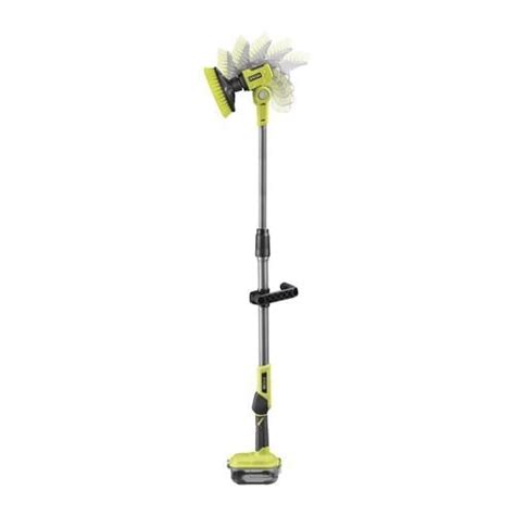 Ryobi V One Cordless Telescopic Power Scrubber Starter Kit X