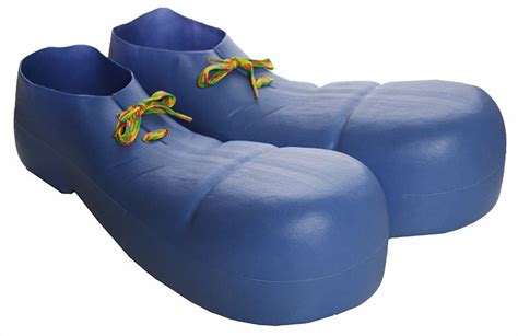 Plastic Clown Shoes Screamers Costumes