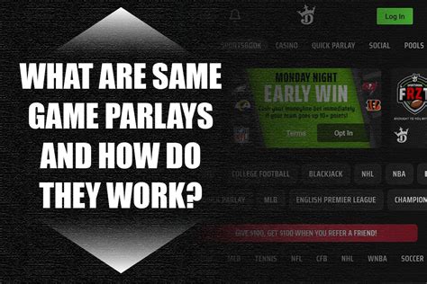 What Are Same Game Parlays And How Do They Work Newsweek