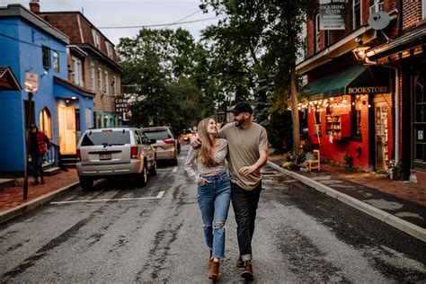 New Paltz, NY Engagement Photos - Hand and Arrow Photography