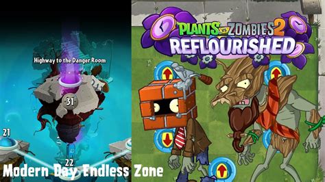 Pvz Reflourished Highway To The Danger Room Levels Youtube