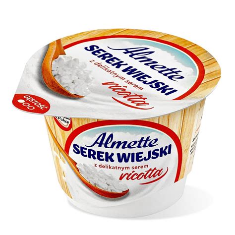 Almette Serek Wiejski Ricotta 150g Hochland