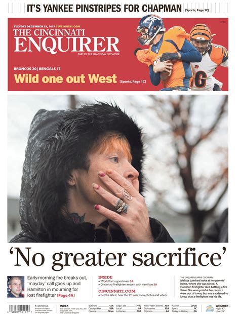The Ultimate Tribute: Cincinnati Enquirer Obituaries As A Celebration ...