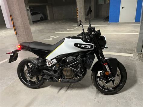 Купить б у Husqvarna Vitpilen 401 инжектор 6 передач в Ставрополе белый naked bike 2024 года на