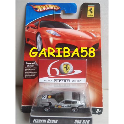 HOT WHEELS FERRARI GTB RACER YEARS SERIES GARIBA Shopee Brasil