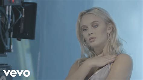 Zara Larsson Behind The Scenes Of Aint My Fault Youtube