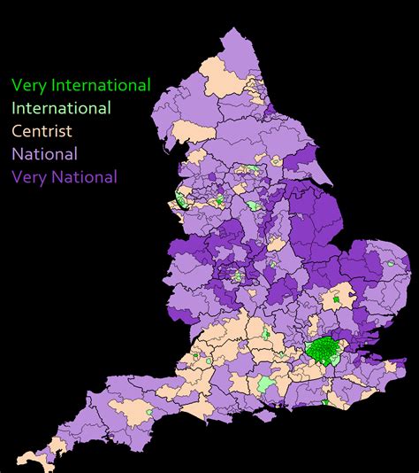 A Map Showing The Percentage Of People Living In Each Country By