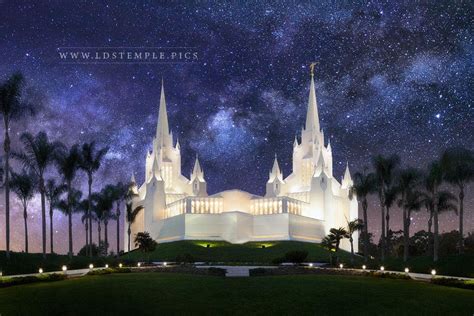 San Diego Temple For Eternity - LDS Temple Pictures