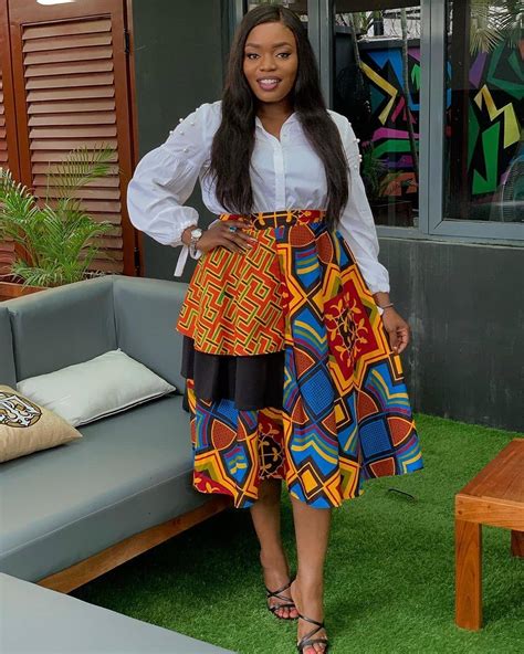 40 Latest Ankara Skirt Styles You Should Check Out Thrivenaija