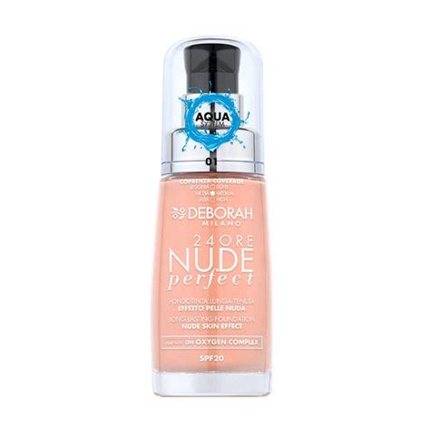 24Ore Nude Perfect DEBORAH MILANO Base Maquillaje Ligera Precio DRUNI Es