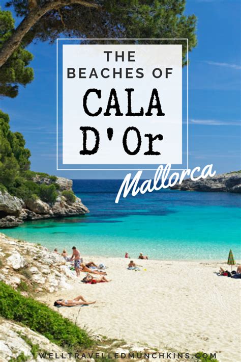 Beaches of Cala d'Or in Mallorca - Well Travelled Munchkins