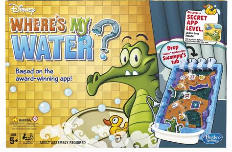 Hasbro Gaming Wheres My Water Signature Game Uk Toys And Games
