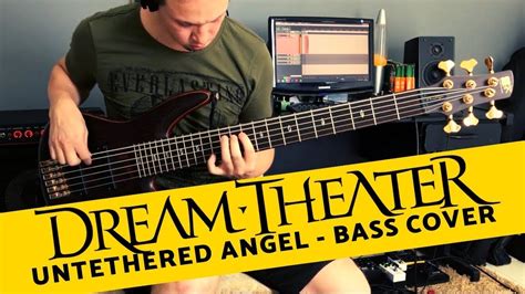 Dream Theater Untethered Angel Bass Cover By Raphael Dafras Youtube