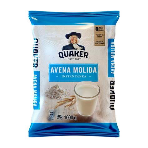 Avena Molida Quaker Instantánea 1000g 916173