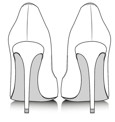 High heel Shoes | Fashion illustration shoes, Drawing high heels ...