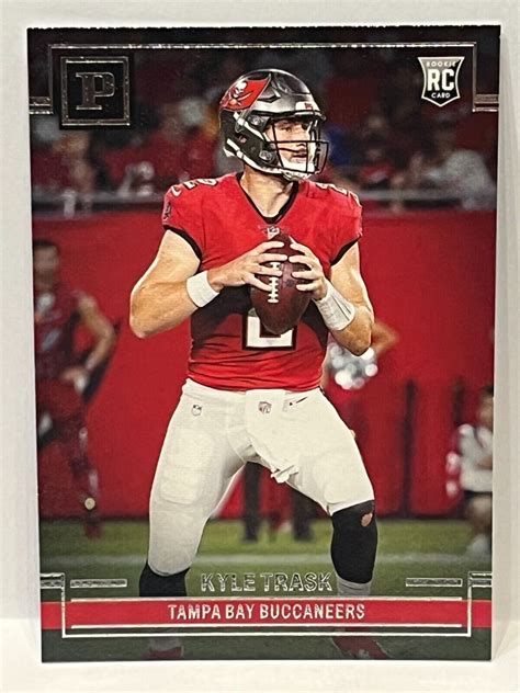 Panini Chronicles Panini Kyle Trask Rookie Card Pa Buccaneers