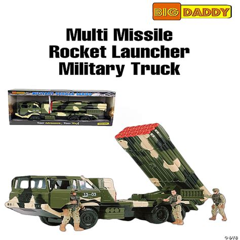 Big Daddy Military Missile Transport Army Truck Defence System 18 Long