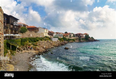 Old town Sozopol Stock Photo - Alamy