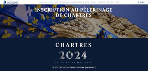 Les Inscriptions Au P Lerinage De Chartres La Pentec Te Sont