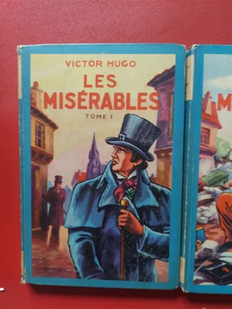 Lot De Livres Anciens Victor Hugo Les Miserables Tome Et Eur