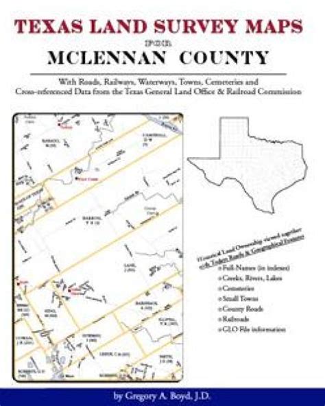 Texas Land Survey Maps For Mclennan County Collector Bookstore